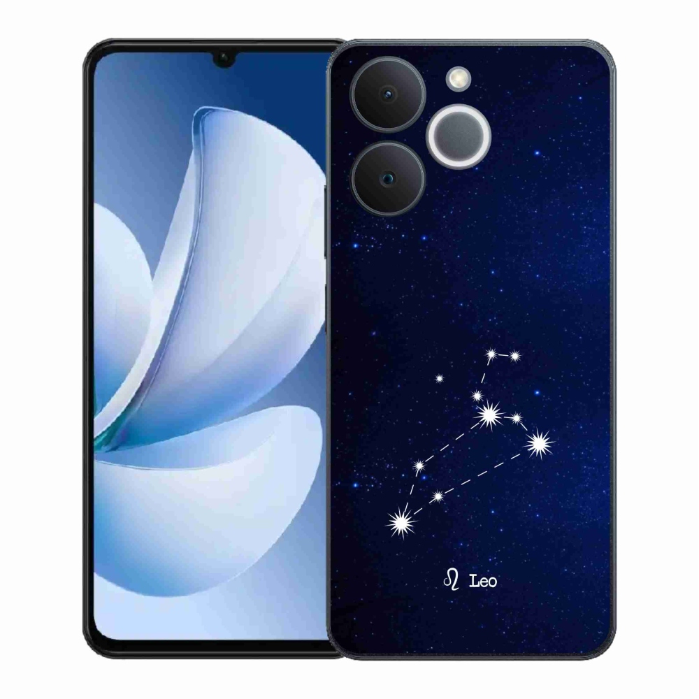 Gélový kryt mmCase na Realme Note 70T - súhvezdie Leva