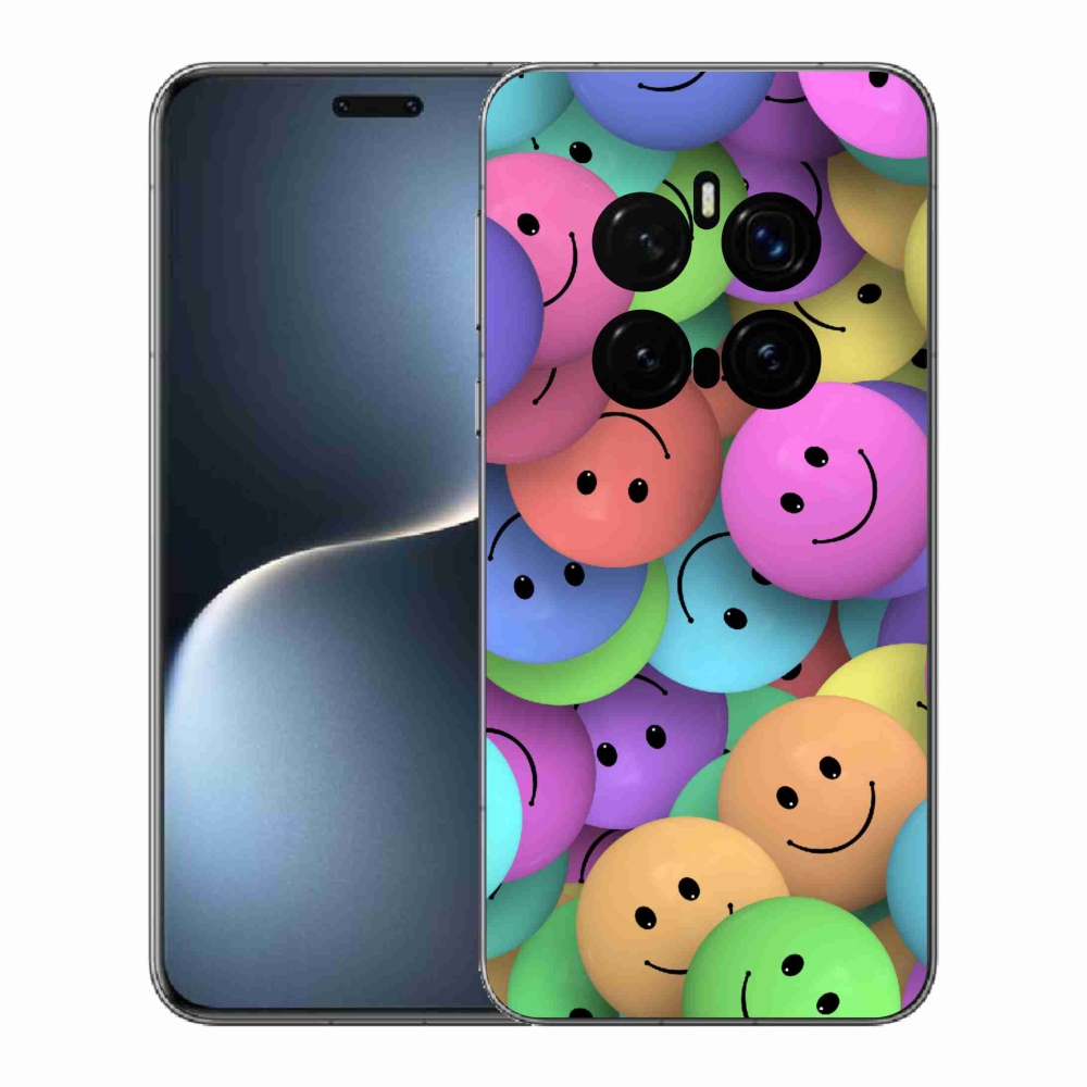 Gélový kryt mmCase na Honor Magic 7 Pro 5G - farební smajlíci