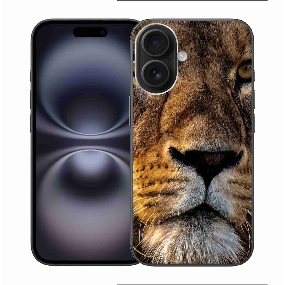 Gélový obal mmCase na iPhone 16 - lev