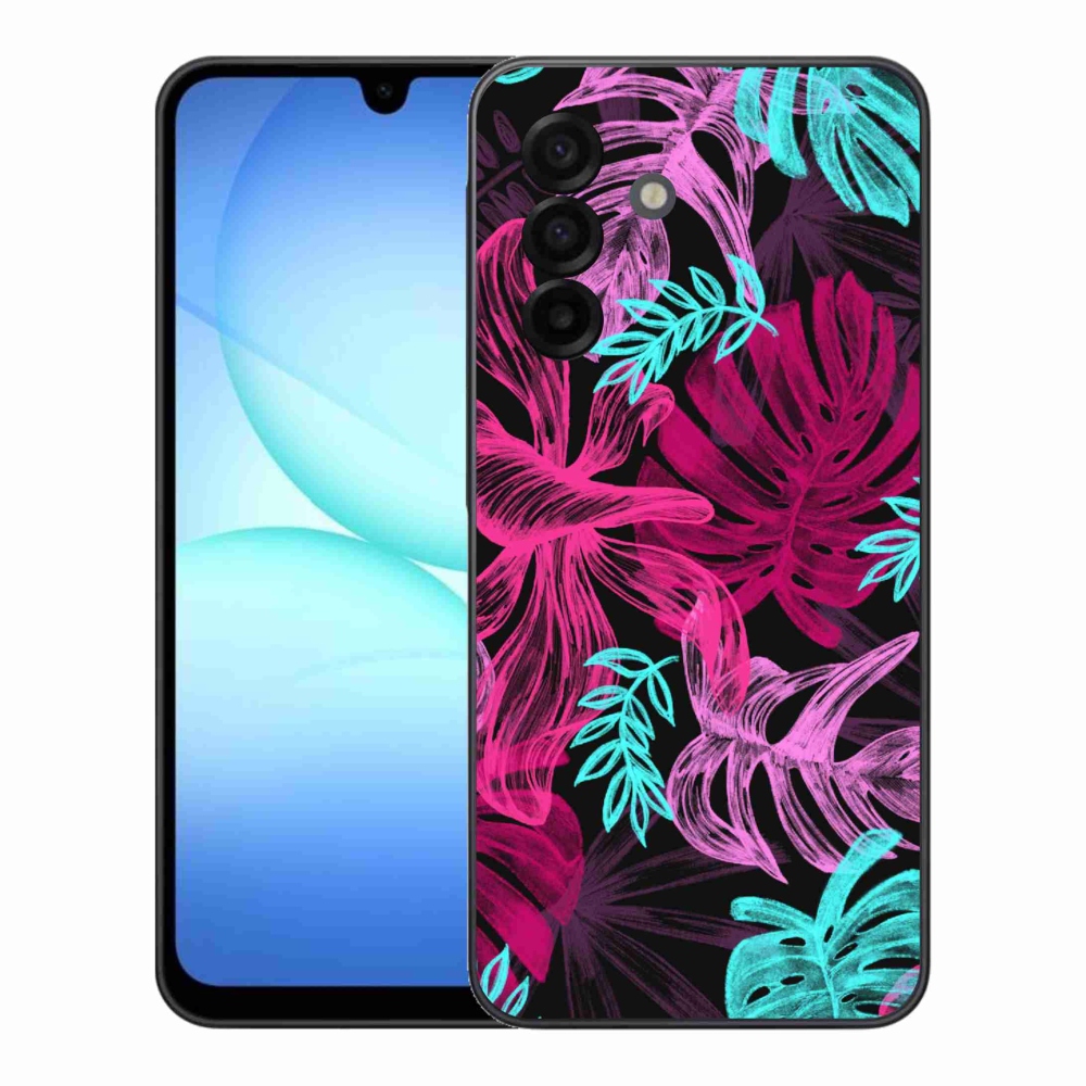 Gélový kryt mmCase na Samsung Galaxy A17 4G/5G - kvety 1