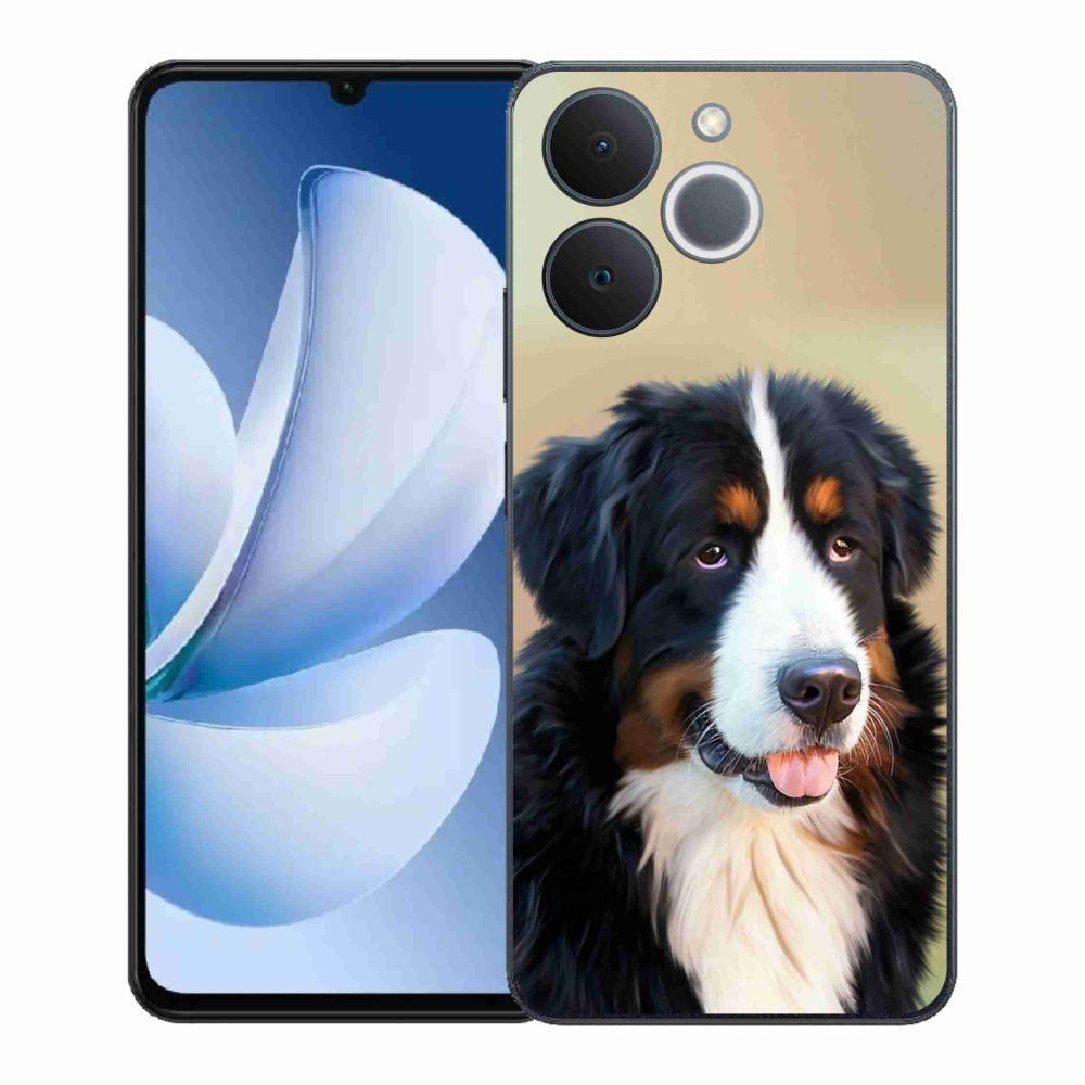 Gélový kryt mmCase na Realme Note 70T - bernský salašnícky pes