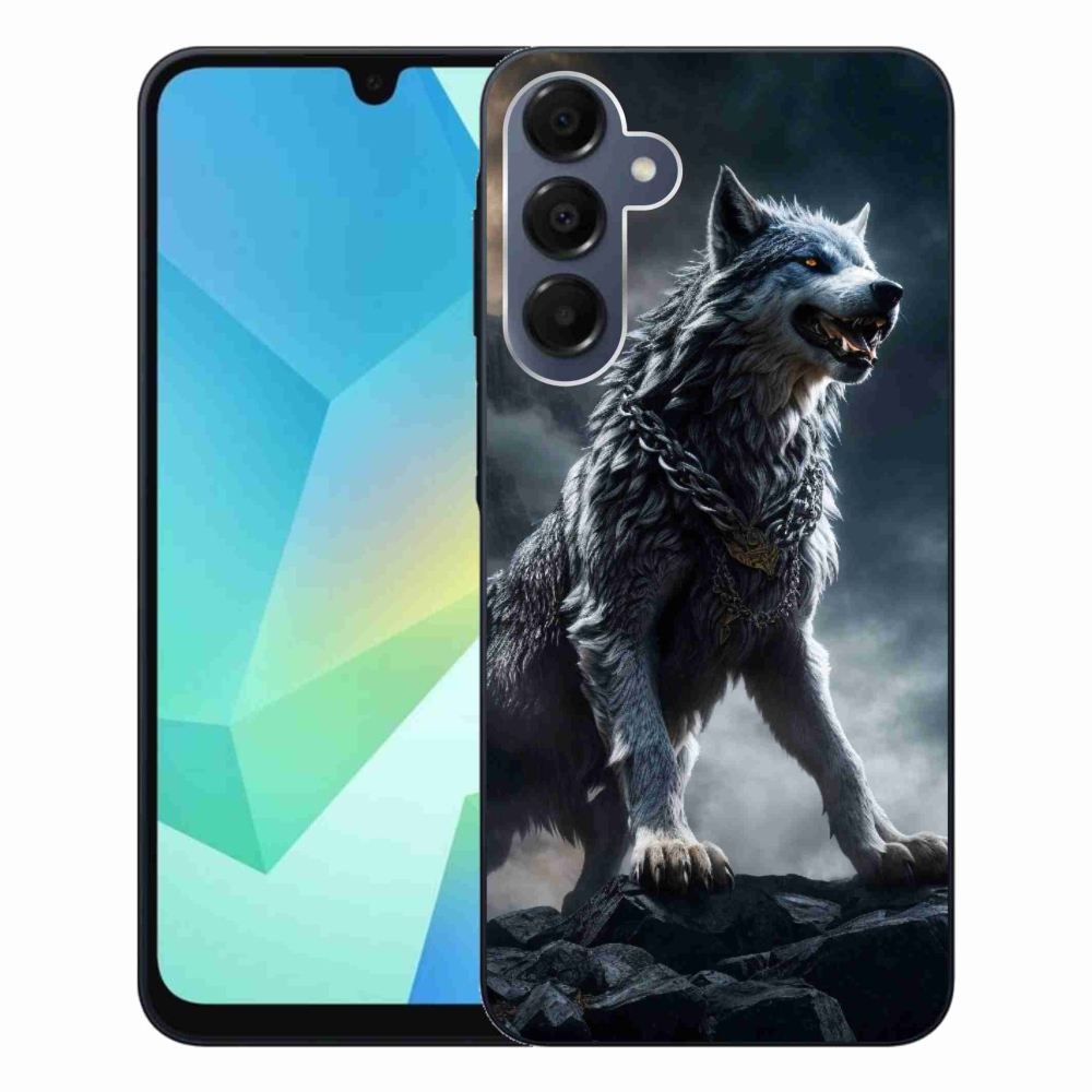 Gélový kryt mmCase na Samsung Galaxy A16 4G/5G - vlk 1