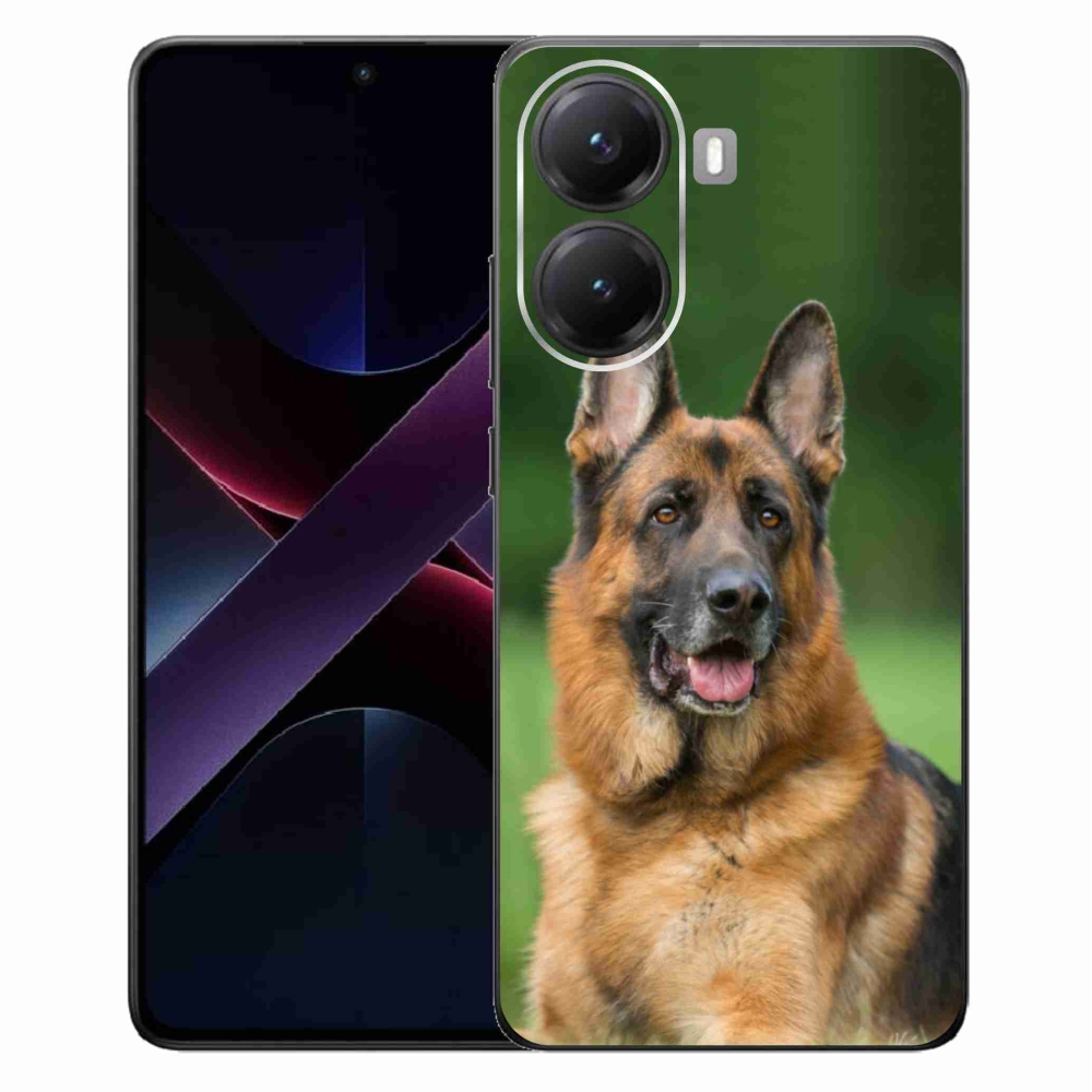 Gélový kryt mmCase na Xiaomi Poco X7 Pro 5G - nemecký ovčiak