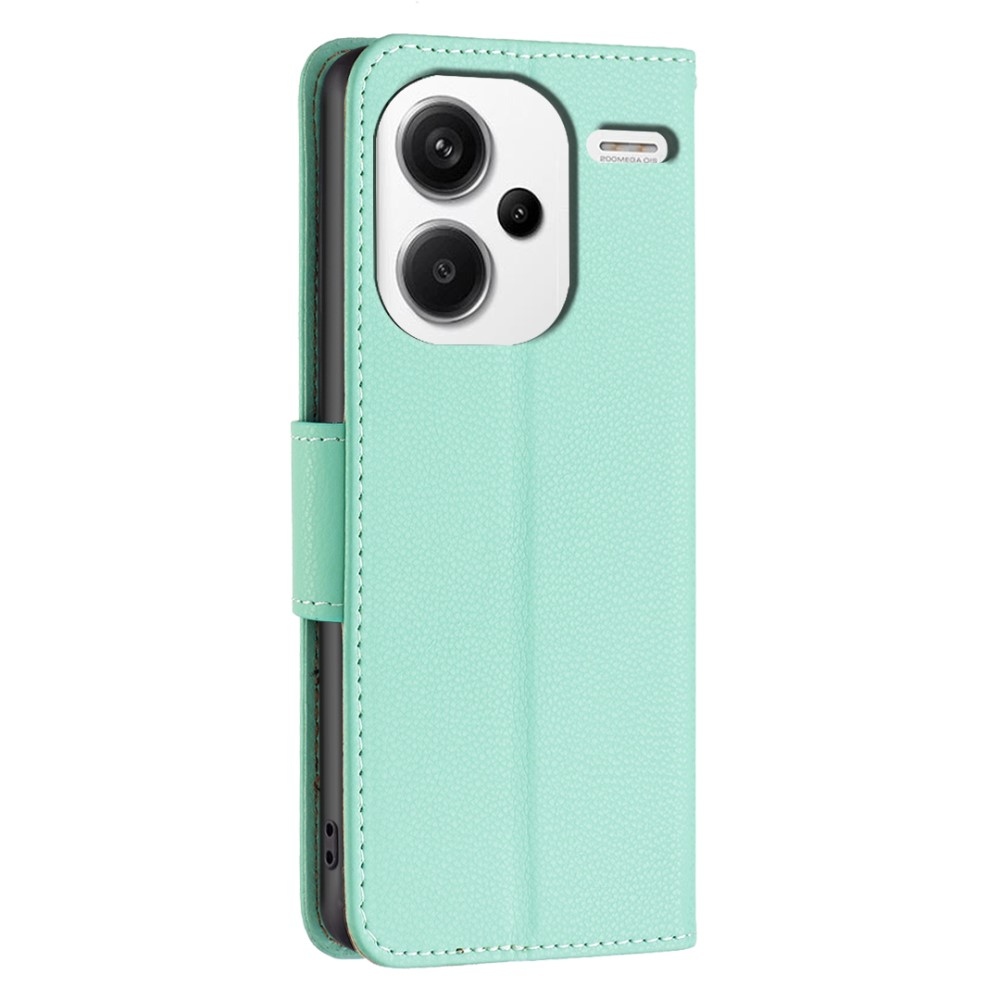 Case knižkové púzdro na Xiaomi Redmi Note 13 Pro+ 5G - modrozelené