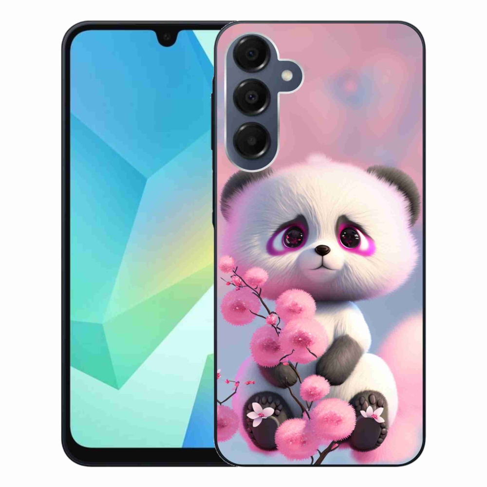 Gélový kryt mmCase na Samsung Galaxy A16 4G/5G - roztomilá panda 1