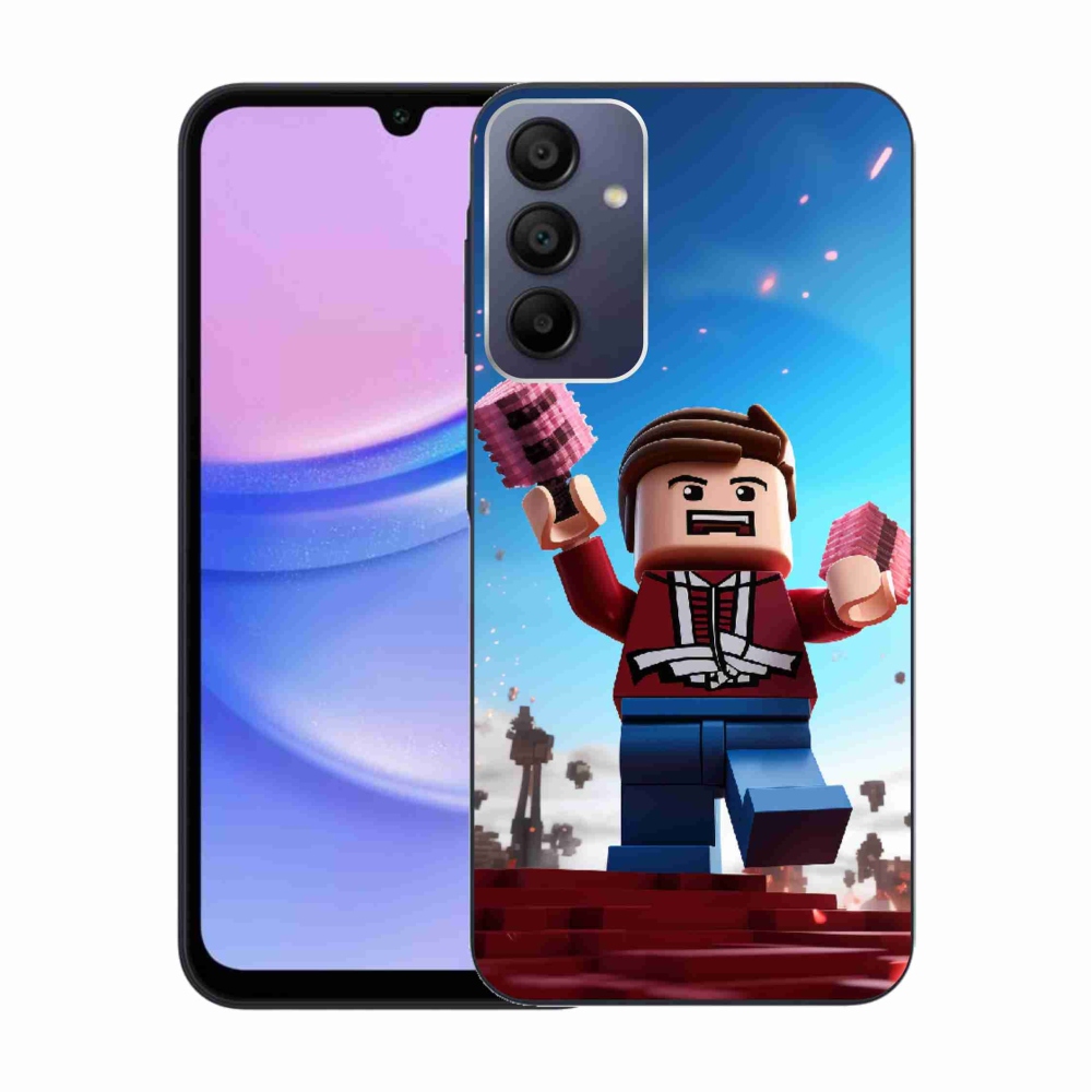 Gélový kryt mmCase na Samsung Galaxy A15 4G/5G - roblox 2