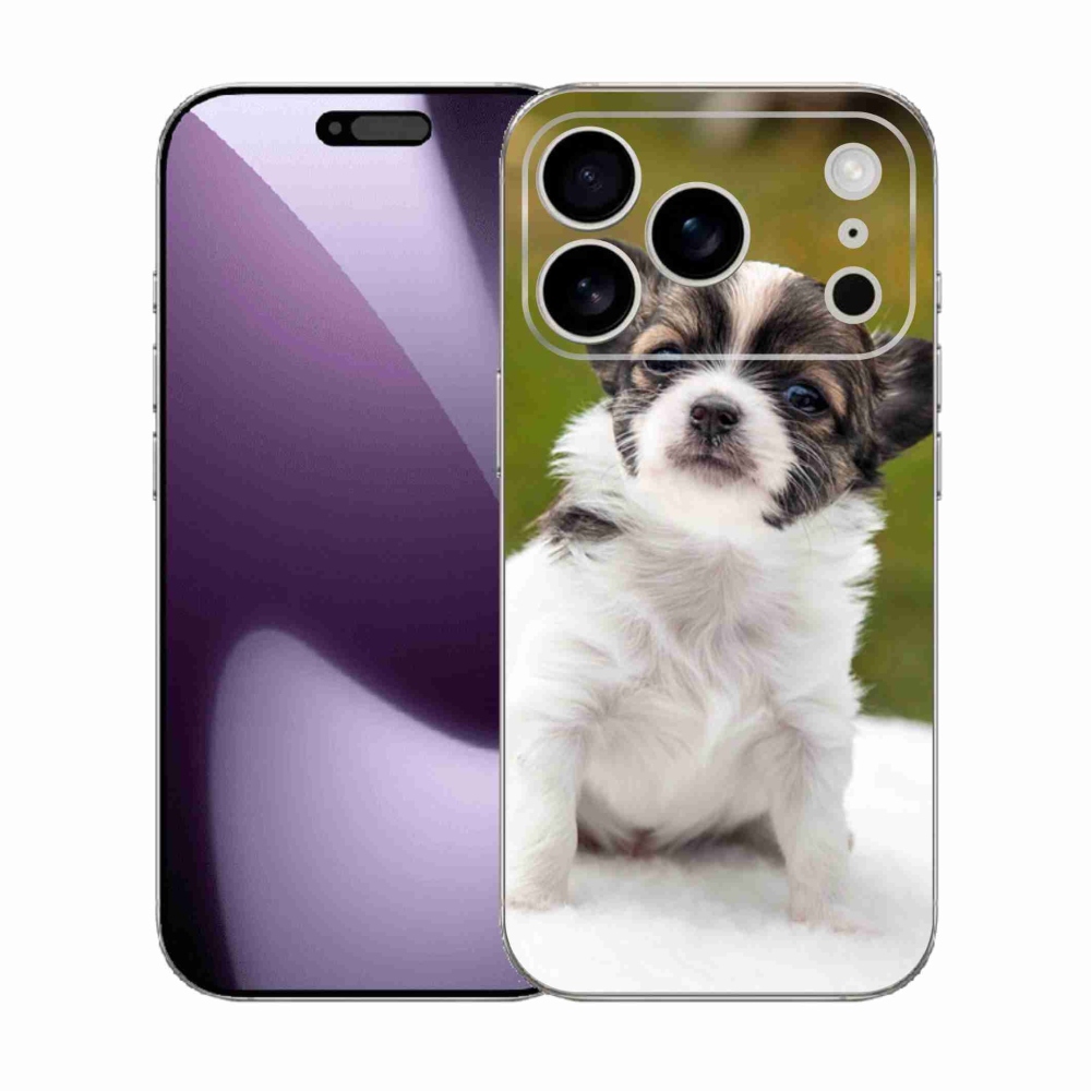 Gélový kryt mmCase na iPhone 17 Pro - čivava 4