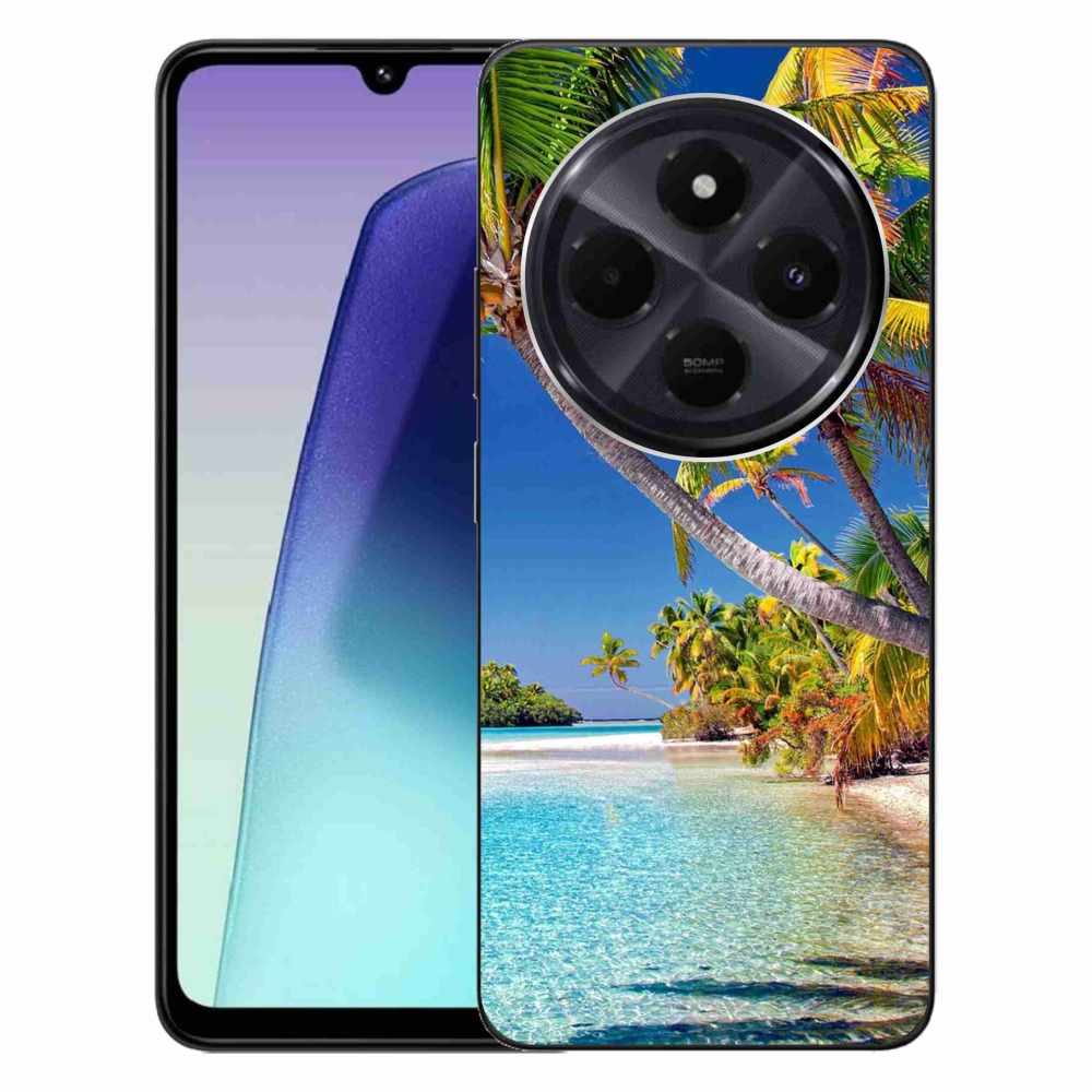 Gélový obal mmCase na Xiaomi Redmi 14C/Poco C75 - morská pláž