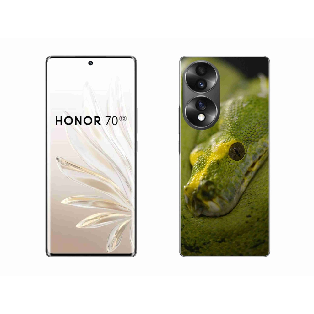 Gélový kryt mmCase na Honor 70 - had 2