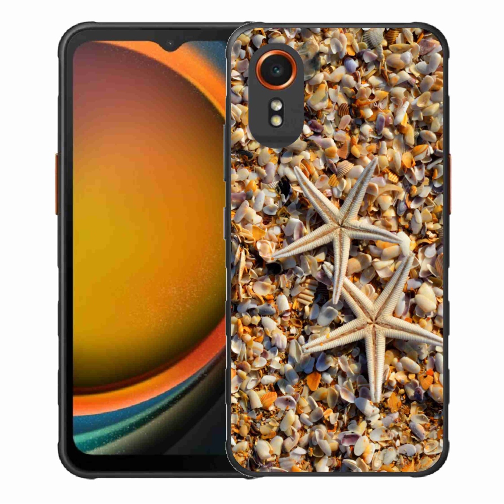 Gélový kryt mmCase na Samsung Galaxy Xcover 7 - morské hviezdice