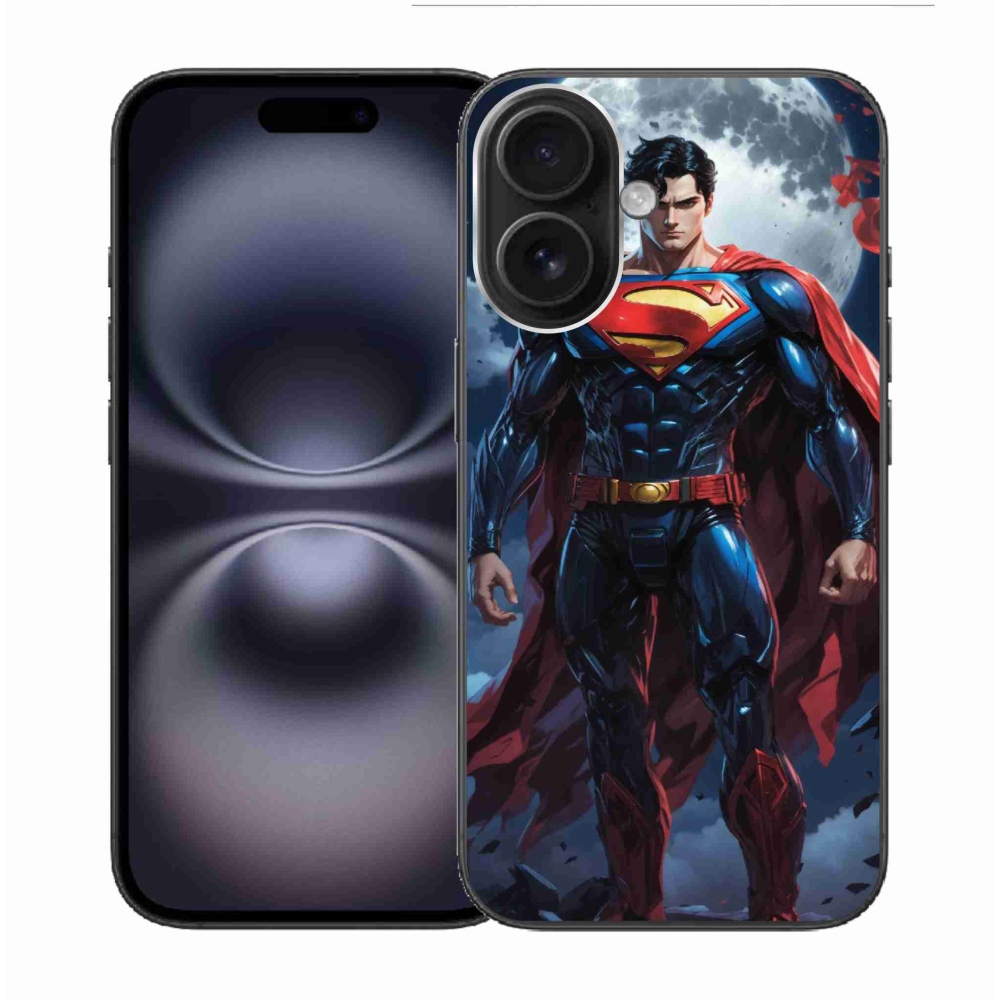 Gélový kryt mmCase na iPhone 16 - superman