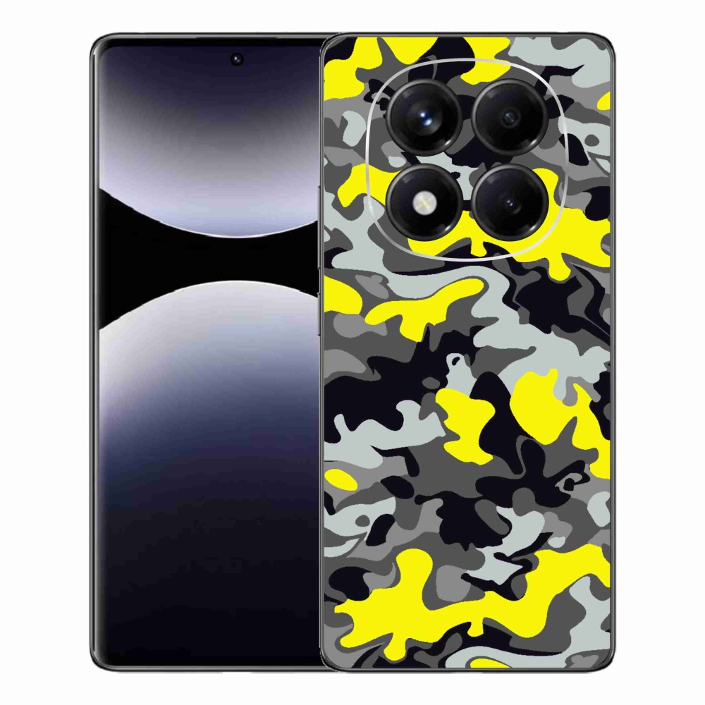 Gélový kryt mmCase na Xiaomi Redmi Note 14 Pro - maskáčový vzor 6