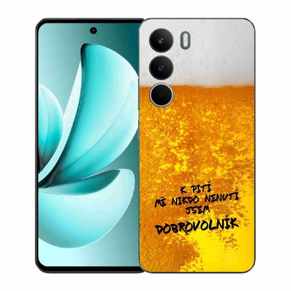 Gélový kryt mmCase na Realme C71 - pivný motív 4