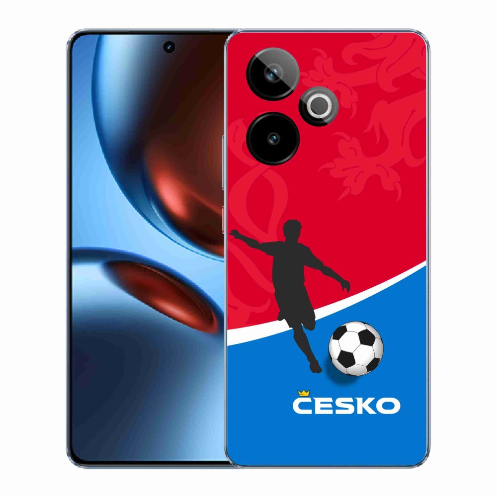 Gélový kryt mmCase na Realme GT 7 5G/GT 7T 5G - futbal Česko