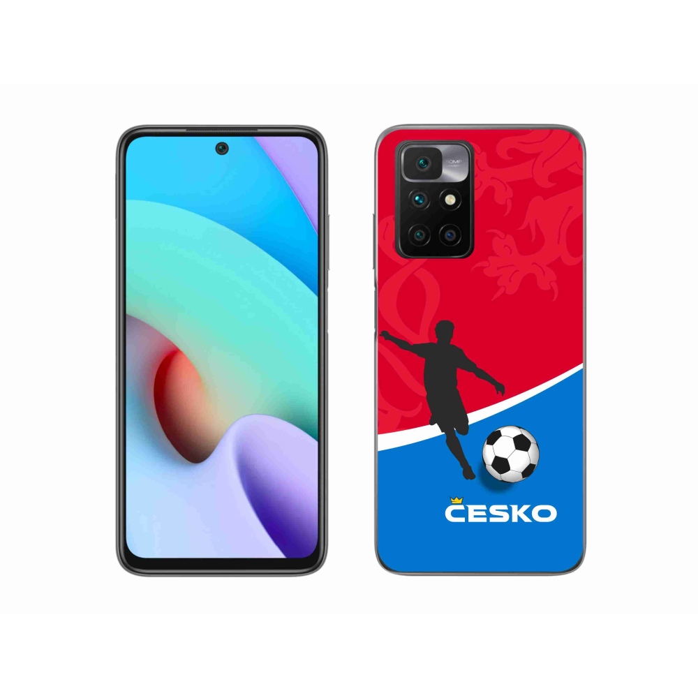 Gélový kryt mmCase na Xiaomi Redmi 10/Redmi 10 (2022) - futbal Česko