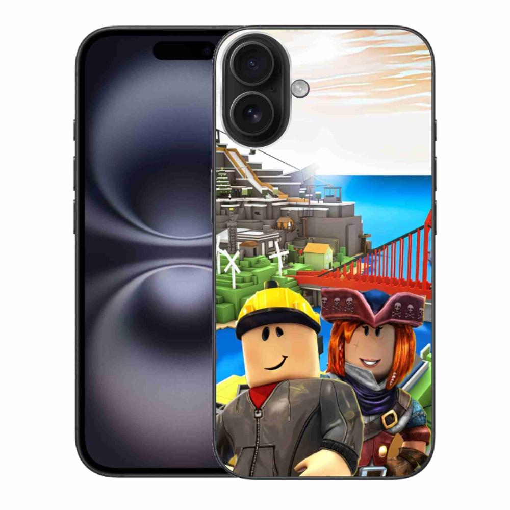 Gélový kryt mmCase na iPhone 16 Plus - roblox 1