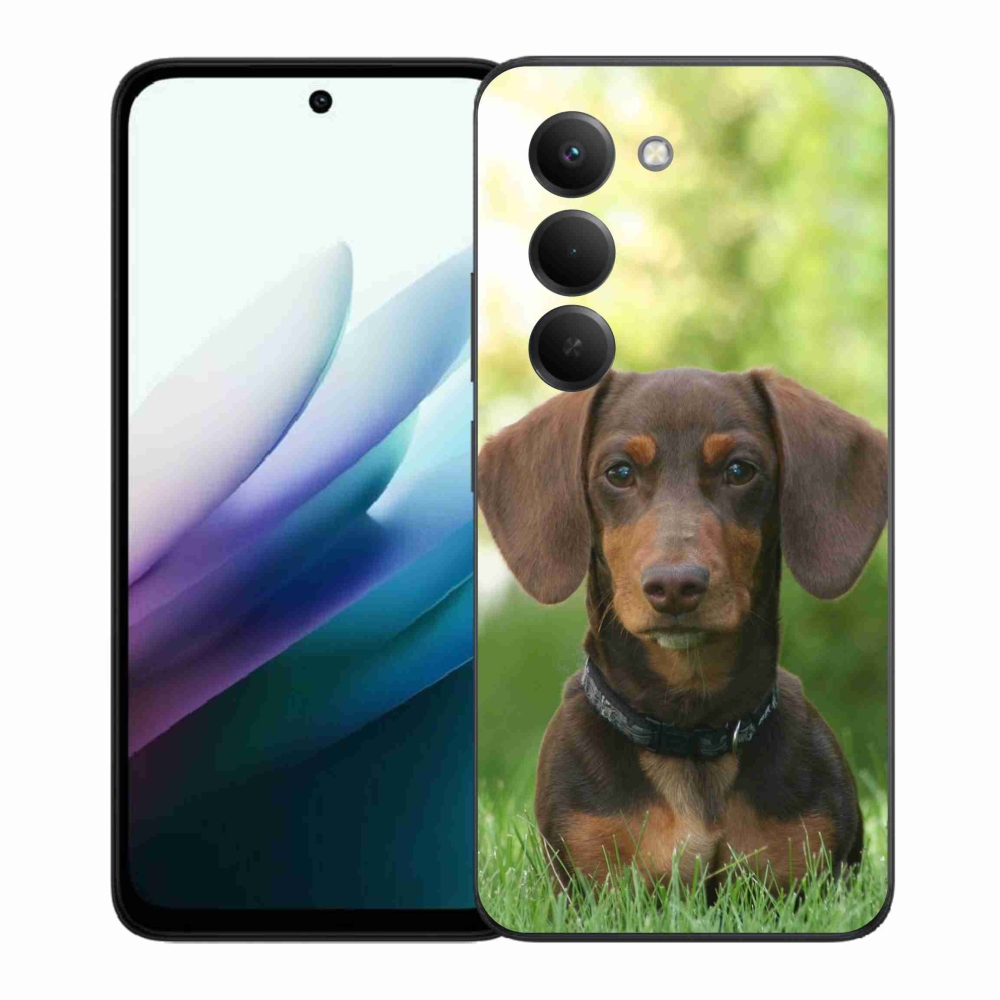 Gélový kryt mmCase na Xiaomi Redmi 15 4G/5G (171mm) - hnedý jazvečík