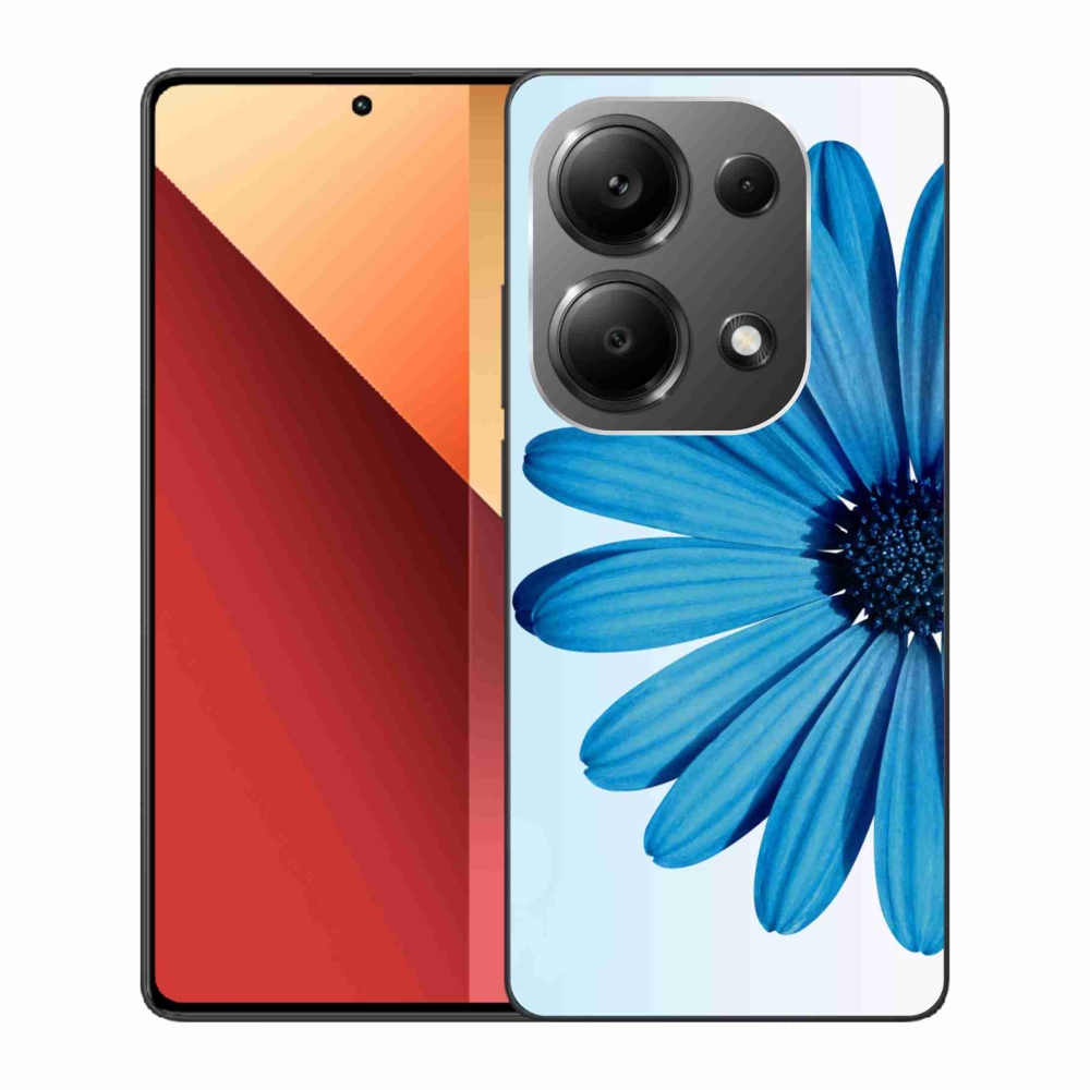 Gélový obal mmCase na Xiaomi Redmi Note 13 Pro 4G/Poco M6 Pro - modrá margaréta