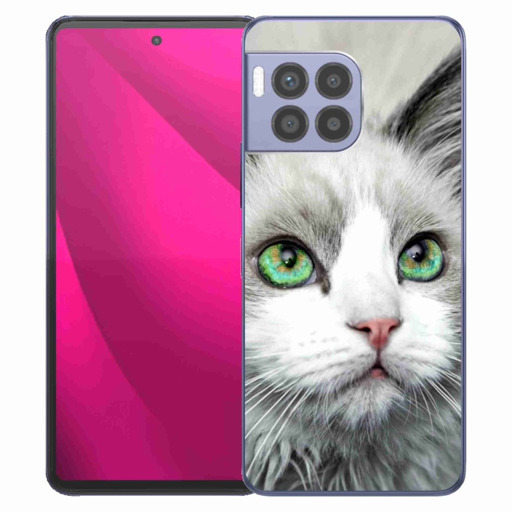 Gélový kryt mmCase na T-Mobile T Phone 2 Pro - mačacie pohľad