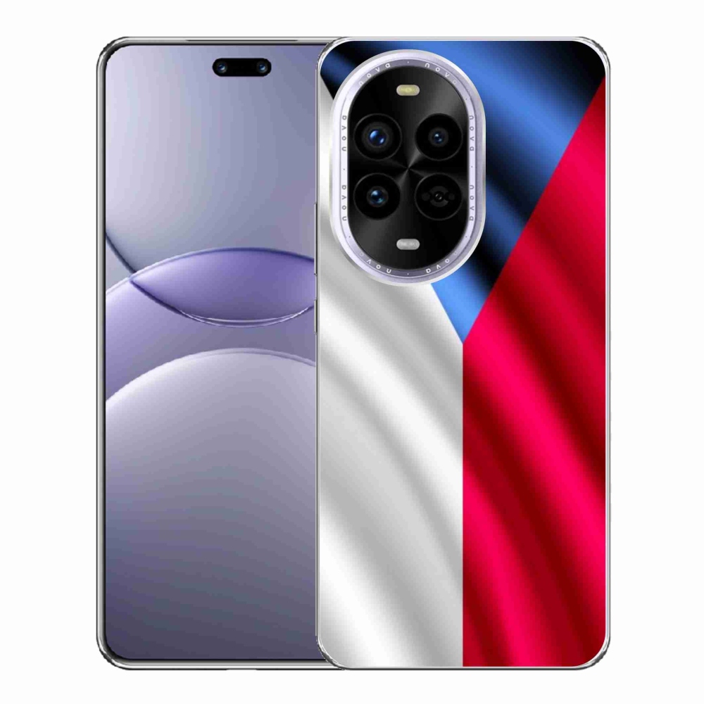 Gélový kryt mmCase na Huawei Nova 13 Pro 5G - česká vlajka