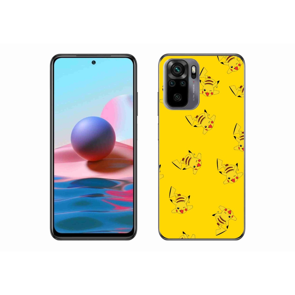 Gélový kryt mmCase na Xiaomi Redmi Note 10 4G - pikachu