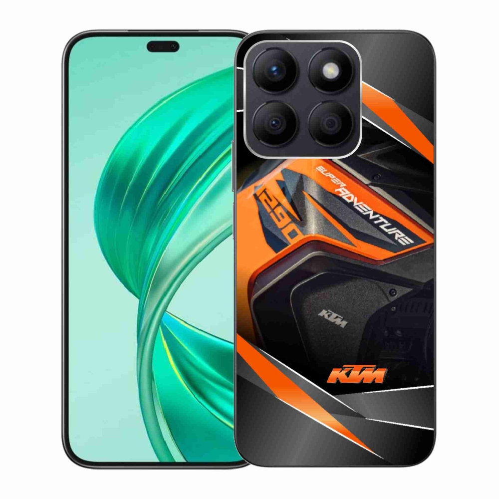 Gélový kryt mmCase na Honor X8b - motorka ktm