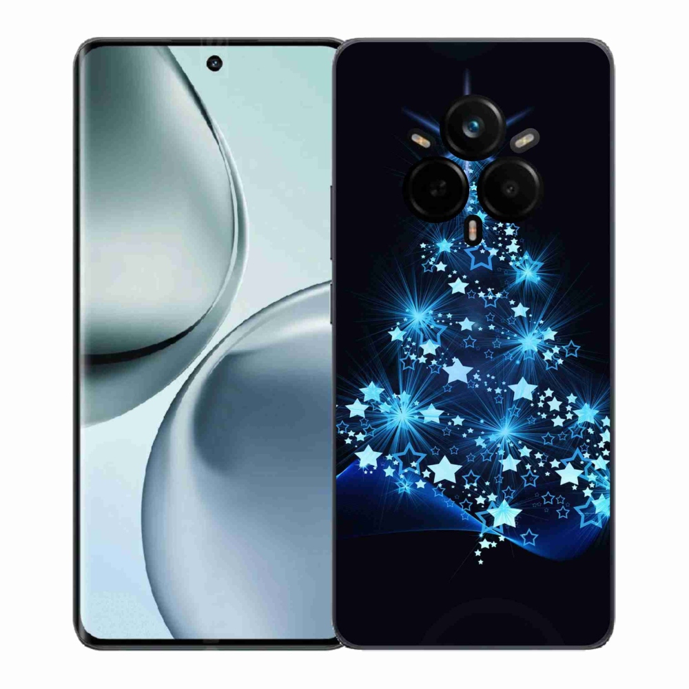 Gélový kryt mmCase na Realme 14 Pro+ 5G - vianočný stromček