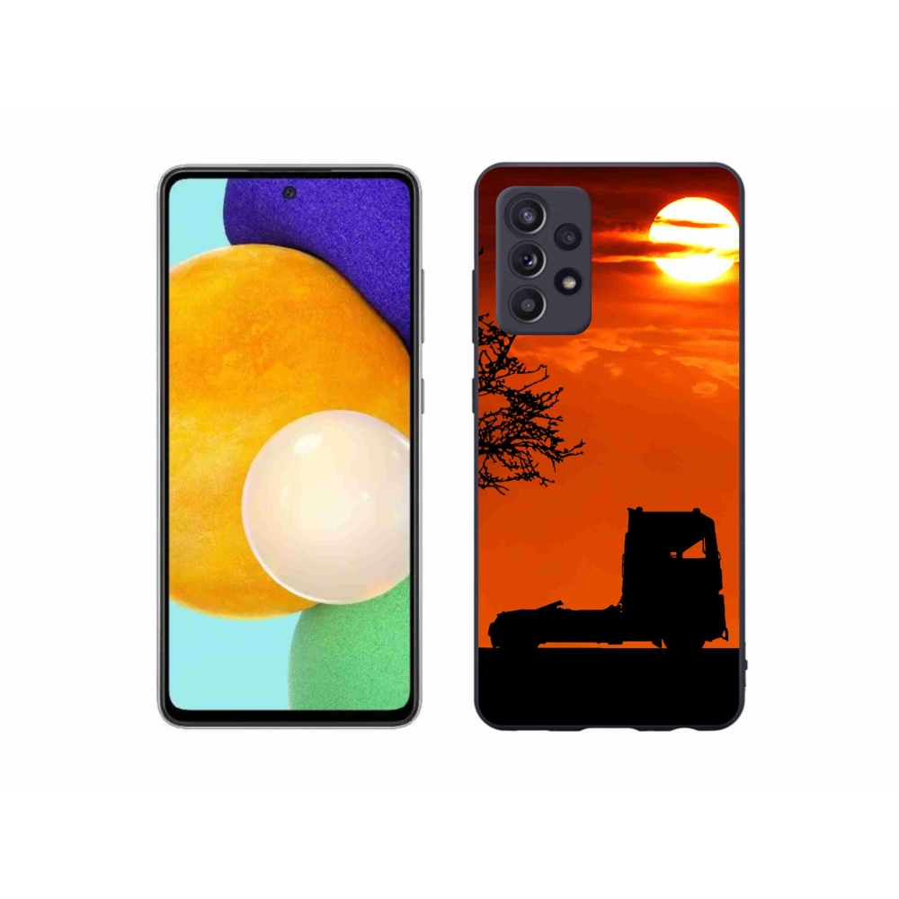 Gélový kryt mmCase na Samsung Galaxy A52s 5G - kamión 3