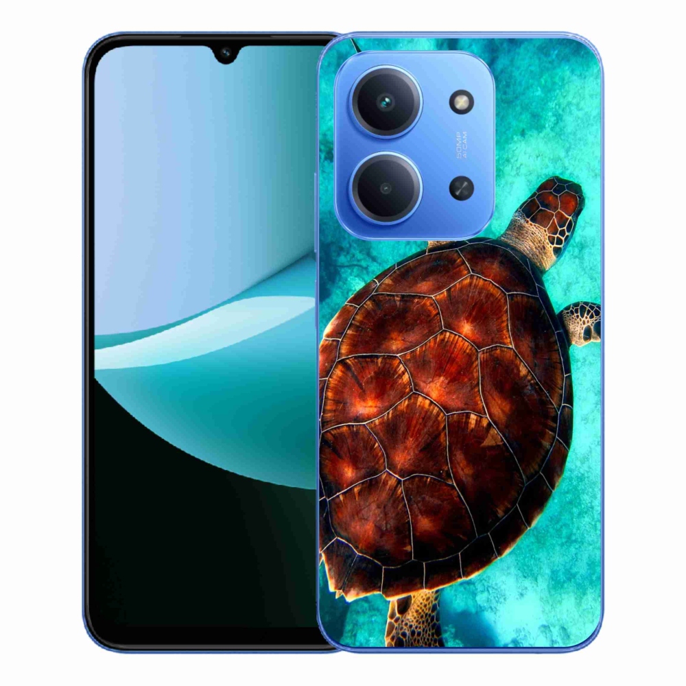 Gélový kryt mmCase na Xiaomi Redmi 15C 4G/5G (173mm) - korytnačka