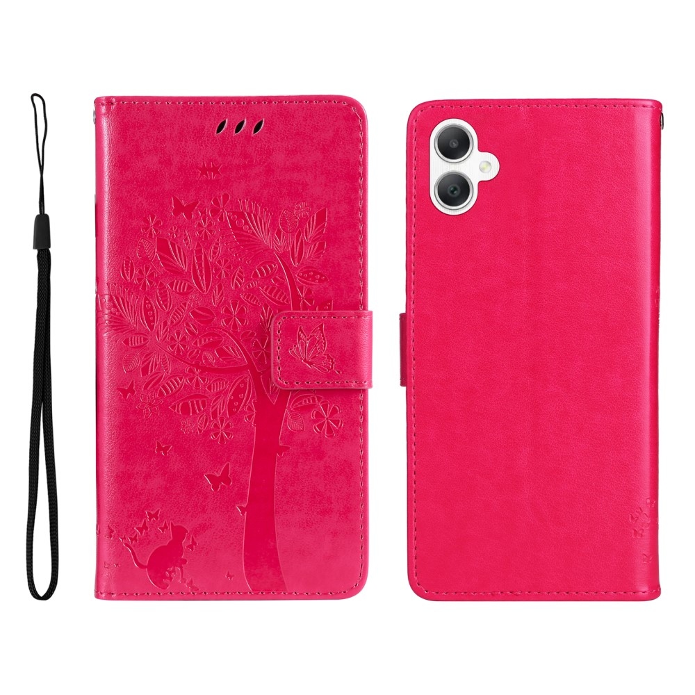Trees knižkové púzdro na Samsung Galaxy A06 4G - rose
