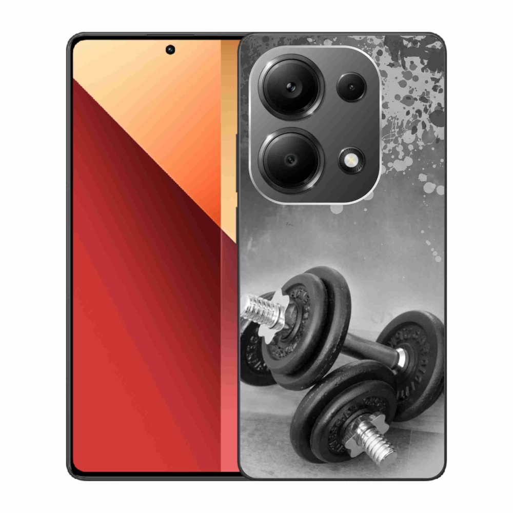 Gélový kryt mmCase na Xiaomi Redmi Note 13 Pro 4G/Poco M6 Pro - činky 1