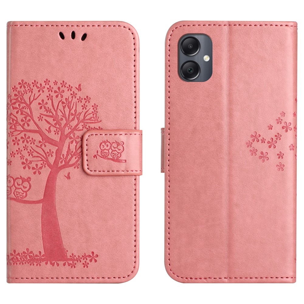 Tree knižkové púzdro na Samsung Galaxy A07 4G - ružové