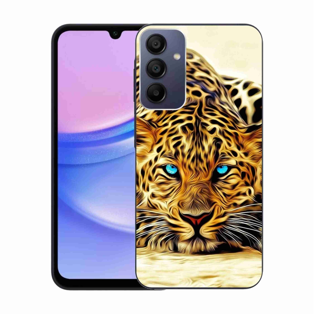 Gélový kryt mmCase na Samsung Galaxy A15 4G/5G - kreslený tiger