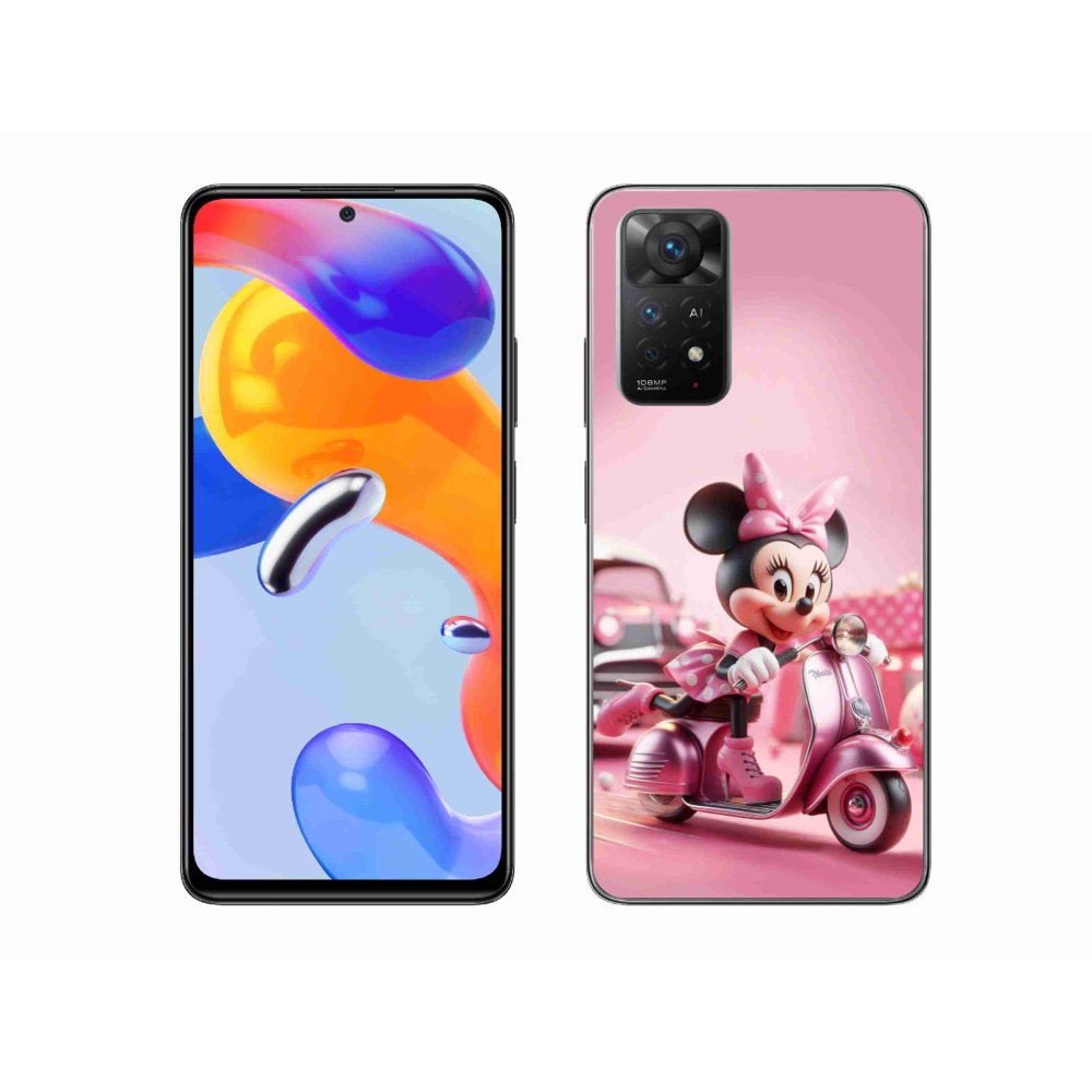 Gélový kryt mmCase na Xiaomi Redmi Note 11 Pro 4G/5G - minnie 1