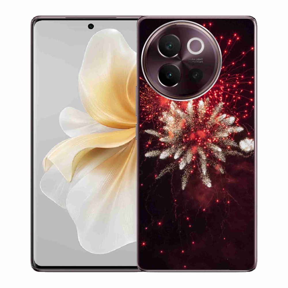 Gélový kryt mmCase na Vivo V40 Lite 5G - ohňostroj