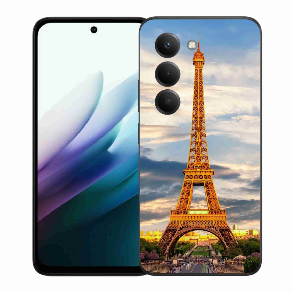 Gélový kryt mmCase na Xiaomi Redmi 15 4G/5G (171mm) - eiffelova veža 3