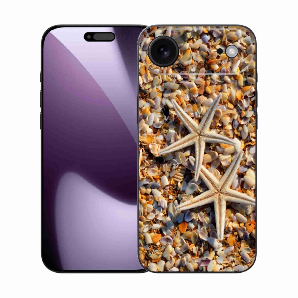Gélový kryt mmCase na iPhone 17 Air - morské hviezdice