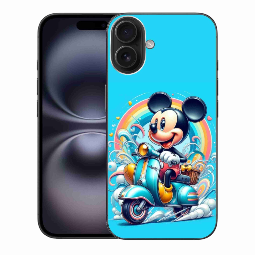 Gélový kryt mmCase na iPhone 16 Plus - mickey mouse 2