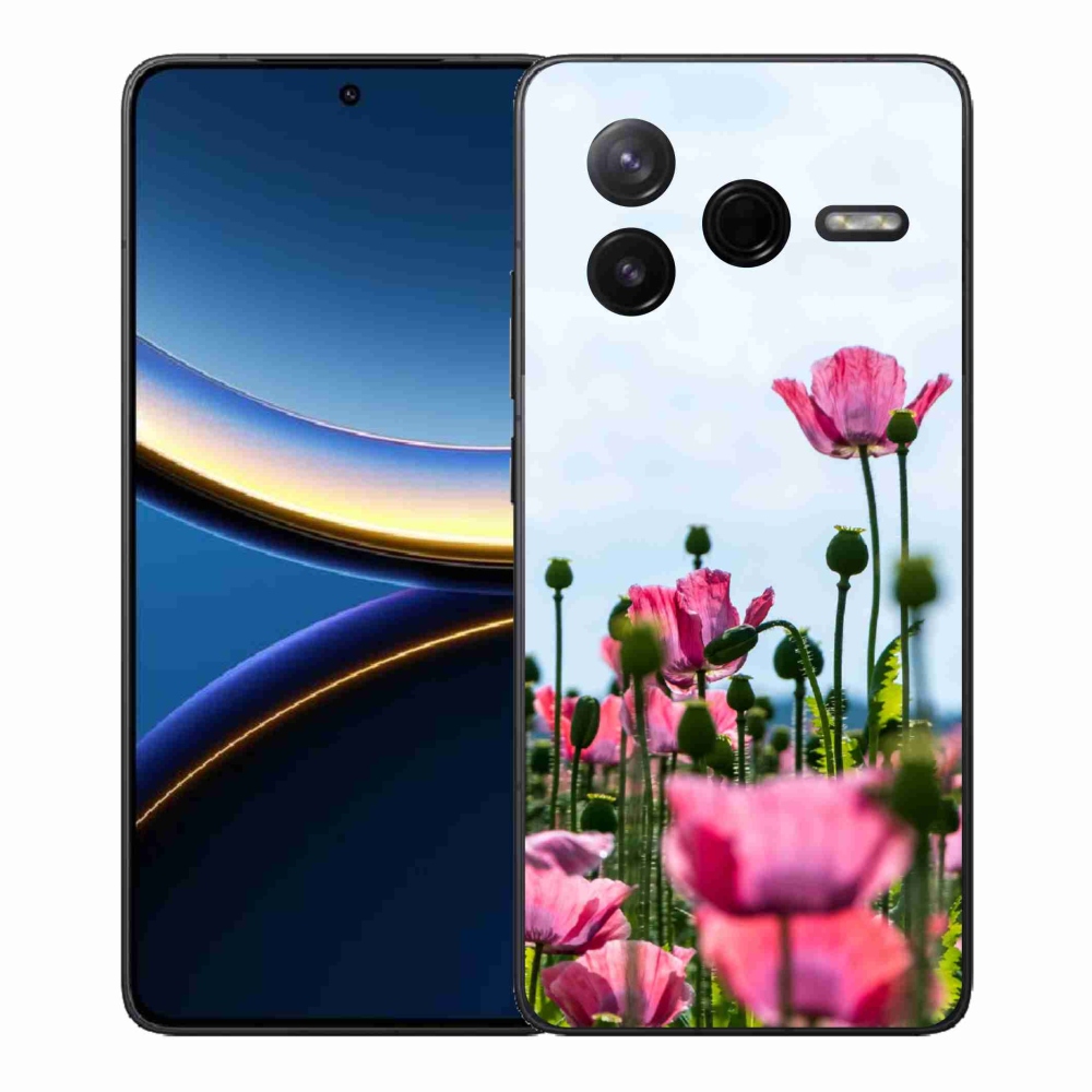 Gélový kryt mmCase na Xiaomi Poco F7 Pro - vlčí mak