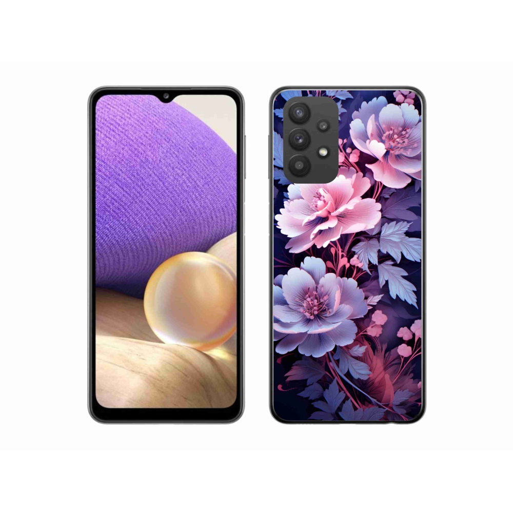 Gélový kryt mmCase na Samsung Galaxy A32 5G - kvety 11