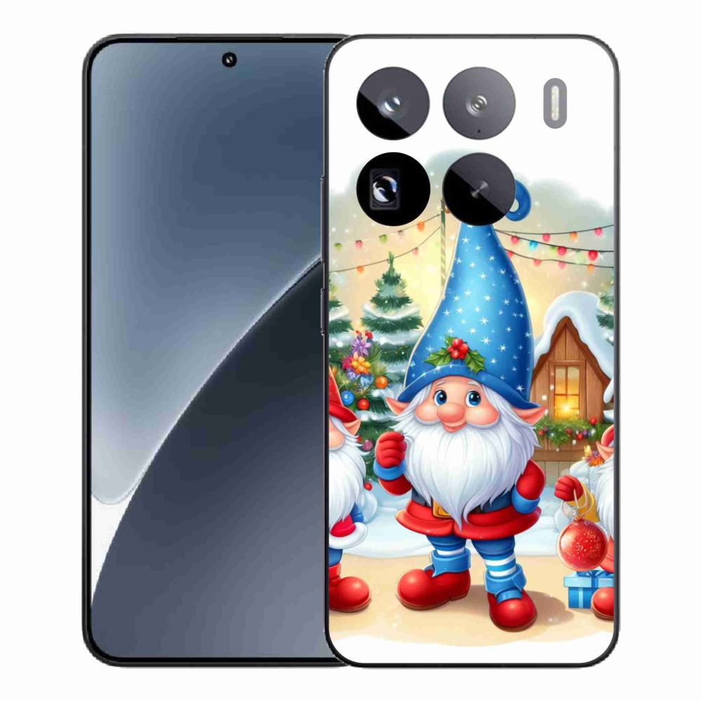 Gélový kryt mmCase na Xiaomi 15 Pro - vianočné škriatkovia