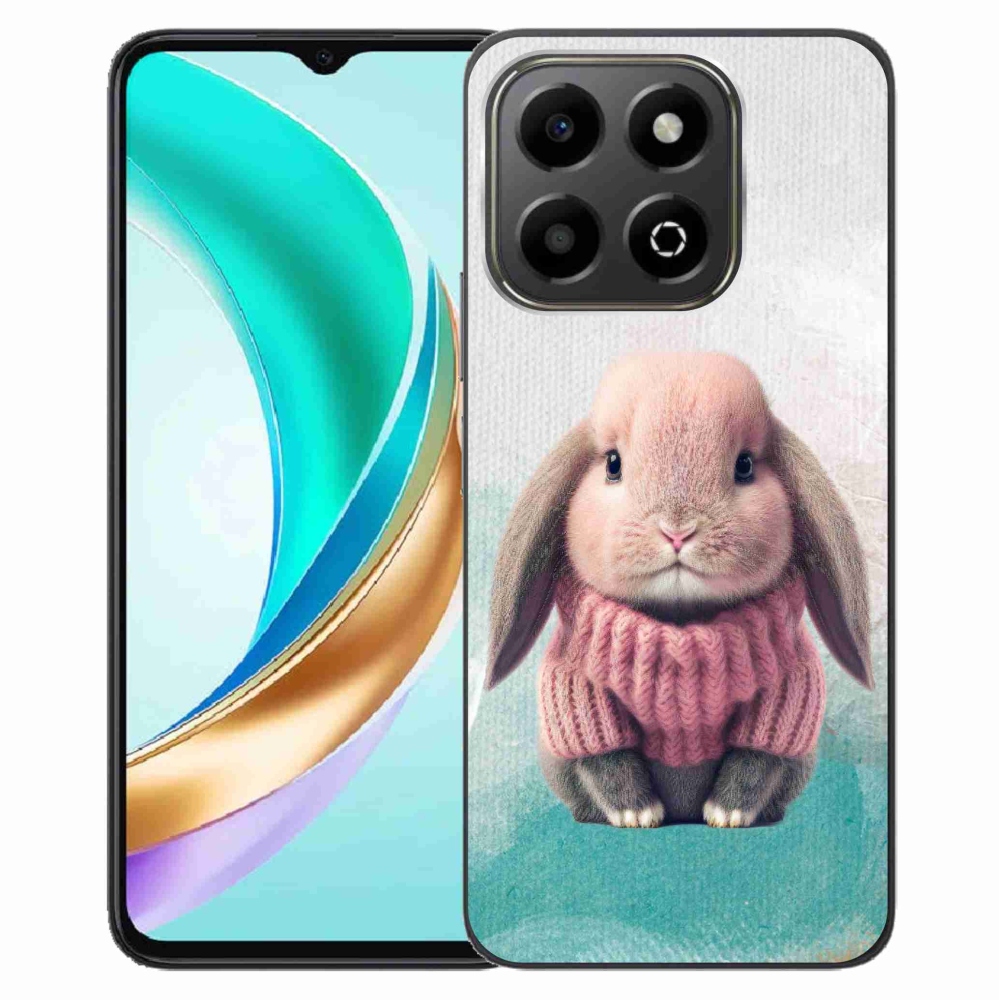 Gélový kryt mmCase na Honor X6b - zajačik vo svetri