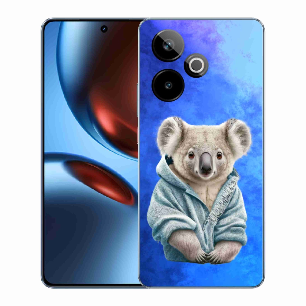 Gélový kryt mmCase na Realme GT 7 5G/GT 7T 5G - koala vo svetri