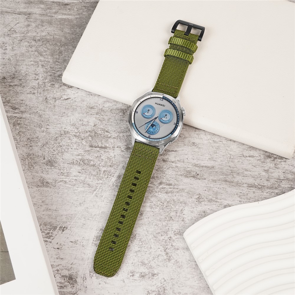 Barely nylonový remienok na Xiaomi Watch S4 47mm - svetlozelený