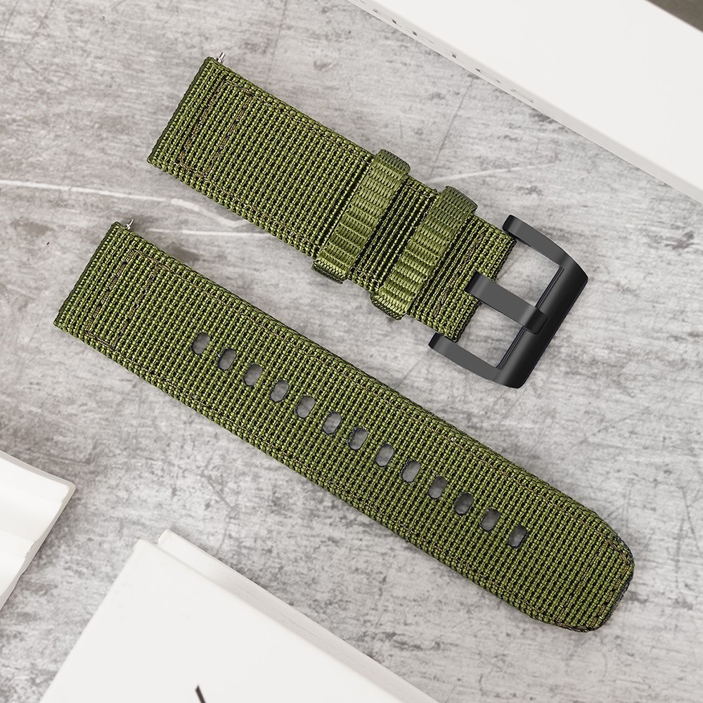 Barely nylonový remienok na Xiaomi Watch S4 47mm - svetlozelený