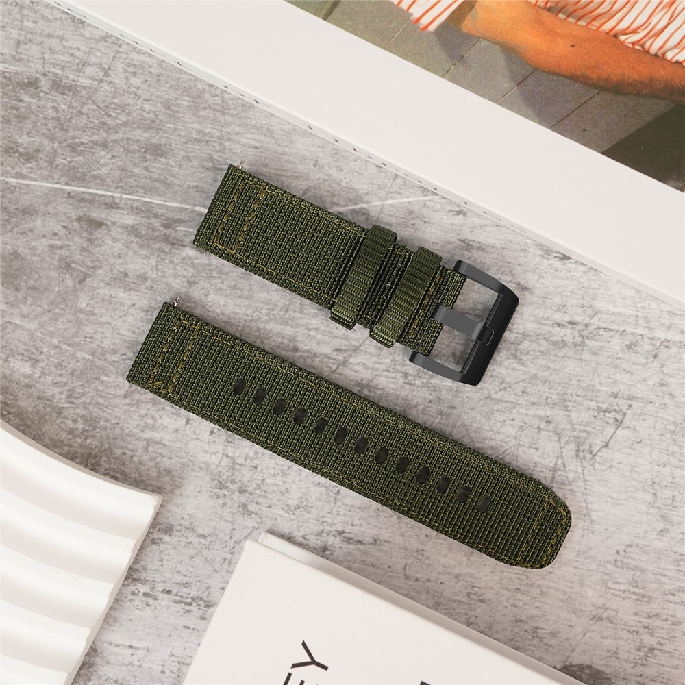 Barely nylonový remienok na Xiaomi Watch S4 47mm - tmavozelený