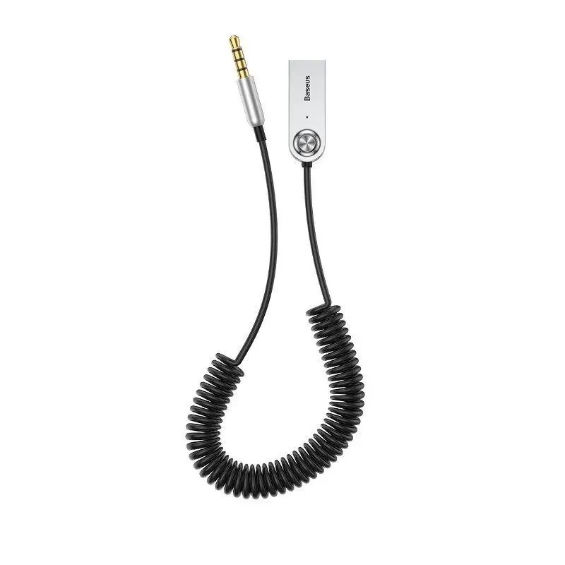 Baseus CABA01-01 Bluetooth 5.0 Adaptér do 3,5 mm Jack Black