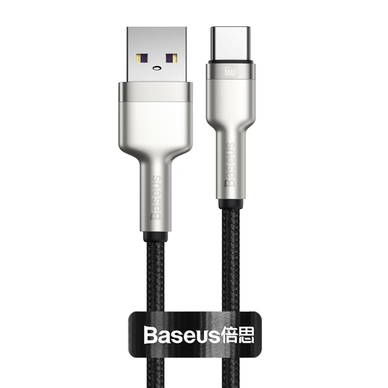 Baseus CAKF000001 Cafule Dátový Kábel USB-USB-C 66W 0,25m Black