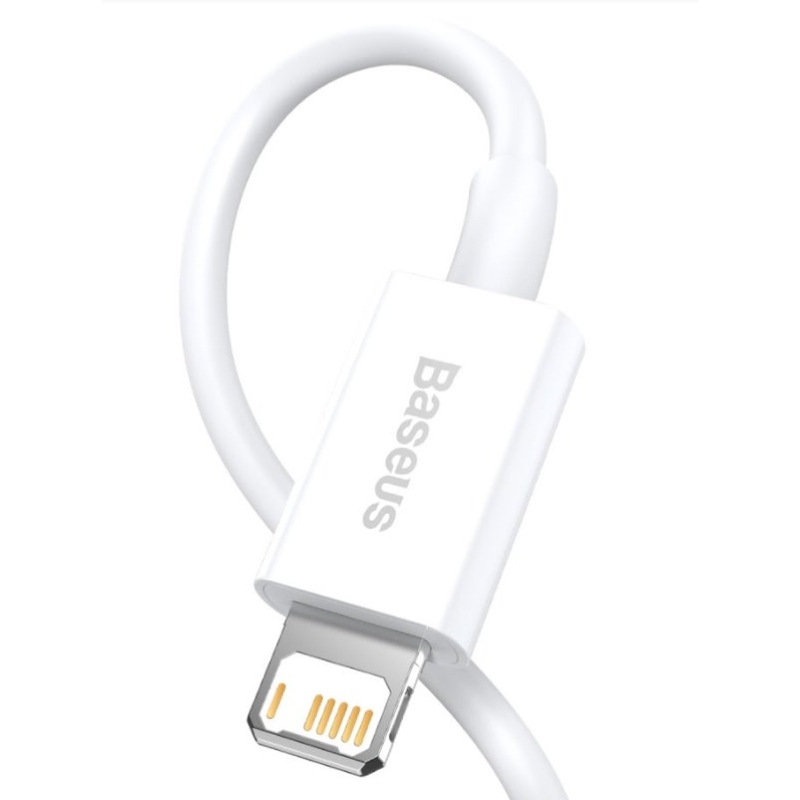 Baseus CALYS-A02 Superior Fast Charging Kábel Lightning 2.4A 1m White