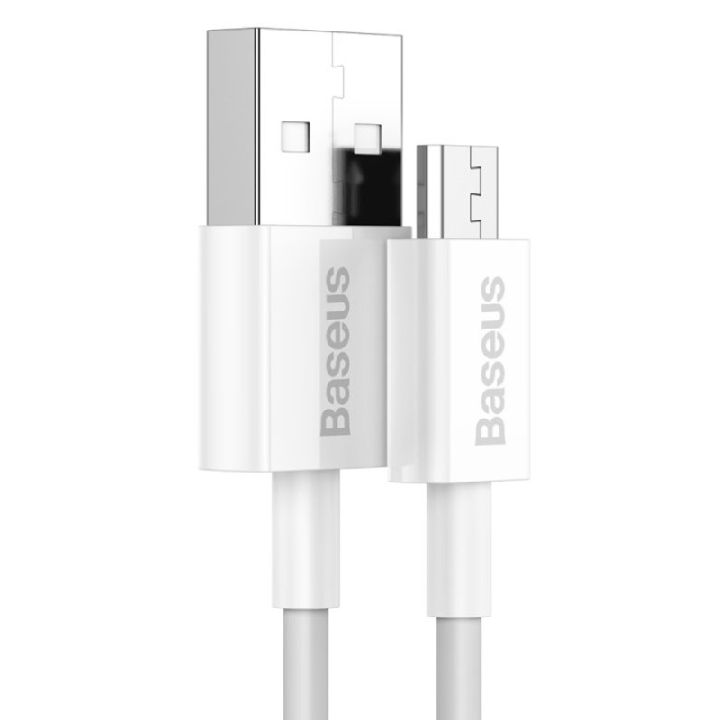 Baseus CAMYS-A02 Superior Fast Charging Dátový Kábel MicroUSB 2A 2m White